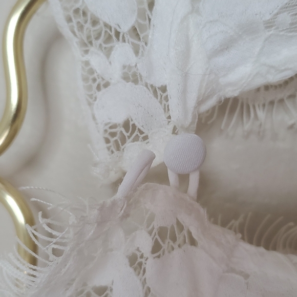 KEEPSAKE The Label One Night Ivory Lace Dress Size Small - Picture 7 of 9